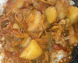 A picture of step 9 of Rice and pork stew.