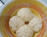 A picture of step 6 of Arabian Khubz with beef and potato soup.