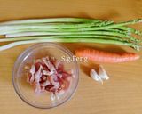 蘆筍炒肉絲的食譜步驟1照片