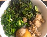 Hình bước làm 5 của món Cháo ngao