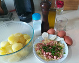 Foto del paso 1 de la receta: Puré de patatas con cosas