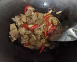 Foto langkah ke 3 dari resep Tumis buncis daging sapi kecap.