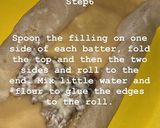 A picture of step 2 of Chicken mayo rolls.