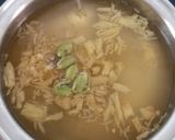 A picture of step 2 of Ginger Cardamom Tea.