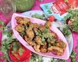 A picture of step 5 of Leftover Daal Palak Pakoda 😘😘😋😋.