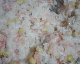 Foto del paso 2 de la receta: Torrejitas de arroz y choclo 🌽