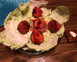 A picture of step 7 of Tandoor baked shrimp stuffed rice toons😋(Dumplings).