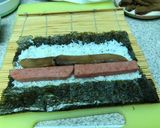 A picture of step 6 of Towards the End of the Month Menu (Part Two)Spam Sushi.