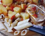 Foto del paso 3 de la receta: Fideos con tuco y osobuco