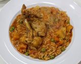 Foto del paso 1 de la receta: Guiso de arroz y alitas de pollo