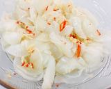 Hình bước làm 5 của món Dưa củ cải muối sổi