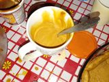 Tiramizu con dulce de durazno