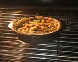 Foto langkah ke 8 dari resep White Egg Quiche with Puff Pastry.