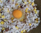 Gambar langkah 2 resipi Nasi Goreng Jagung.