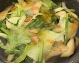 A picture of step 5 of Fresh Minestrone with Tubettini and Vegetable Purée from Scraps.
