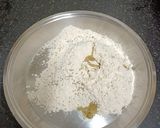 A picture of step 1 of Cheese Corn Samosas.