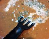 A picture of step 8 of Dal makhni.