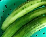 A picture of step 1 of Ridge gourd Dal.
