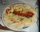 Foto del paso 13 de la receta Fajitas de solomillo de pollo y pimientos
