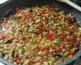 A picture of step 4 of Caponata.