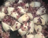 A picture of step 4 of Sweet and sour pork.