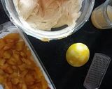 Φωτογραφία βήματος 5 της συνταγής Ουρουγουάη: Κέικ με γέμιση μήλα ψημένα σε λευκό κρασί