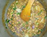 A picture of step 22 of Multani Chaat.