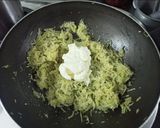 A picture of step 5 of Lauki Halwa (Bottle gourd Halwa).