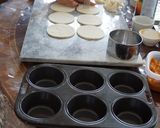 A picture of step 3 of Mini Tofu Pumpkin Pie.