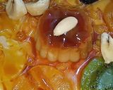 Une image de l'étape 5 de Dessert aux fruits secs (Kiwi 🥝ananas🍍 abricots 🟠 pruneau ⚫ raisin sec).