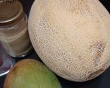 Foto del paso 1 de la receta: Jugo de melón y mango