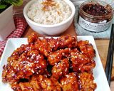 Foto langkah ke 4 dari resep Korean spicy chicken.