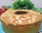 Foto langkah ke 5 dari resep Bolu Pandan Almond (Takaran Gelas).