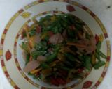 Foto langkah ke 6 dari resep Sayur Buncis Wortel Sosis Ayam.