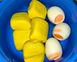 Foto langkah ke 1 dari resep Semur Tahu Telur (Pelengkap Nasi Uduk).