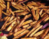 A picture of step 4 of Baked Sweet Potato Fries with Smoked Paprika.