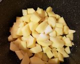 Burgonya főzelék recept fázis 1 fotója