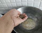 A picture of step 5 of Dal Makhni.