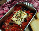 Mediterrán sült feta zöldségekkel recept fázis 4 fotója