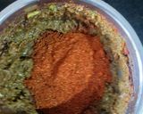 A picture of step 2 of Indo- chinese curry.