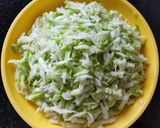 A picture of step 1 of Bottle Gourd Raita.
