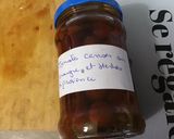 Une image de l'étape 6 de Courgette géante farcie sucrée salée au bœuf, pommes, tomates cerises et fromages.