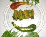 क्रिप्सी स्पिनच रोल (crispy spinach roll recipe in Hindi) रेसिपी चरण 6 फोटो