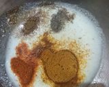 A picture of step 3 of Pizza in tikka boti at home.