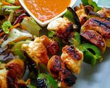 A picture of step 3 of Peri Peri Chicken Kebabs.