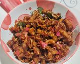 Foto langkah ke 4 dari resep Sambel Tempe Teri Kecombrang.