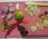 Foto langkah ke 1 dari resep Gangan Asam Goreng Patin.