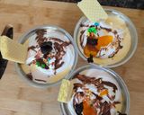 A picture of step 5 of Mango icream.