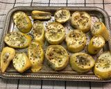 Hình bước làm 1 của món Squash đút lò