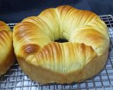 Foto langkah ke 13 dari resep 1 adonan 2 bentuk roti wool roll bread dan roti sobek.